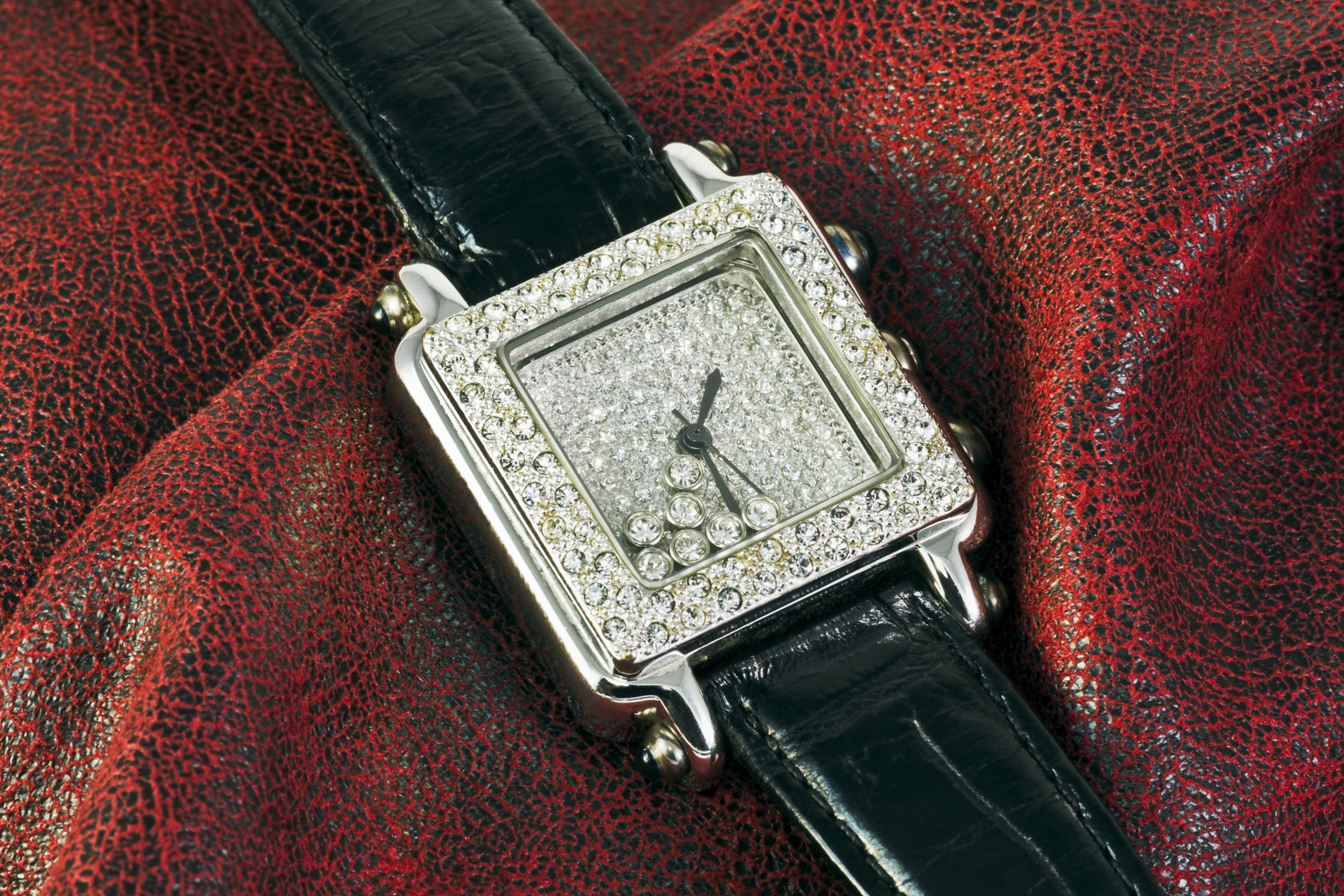 watch with diamonds